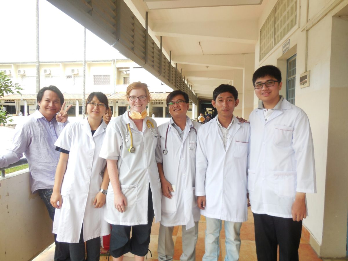 Medical volunteer in Cambodia